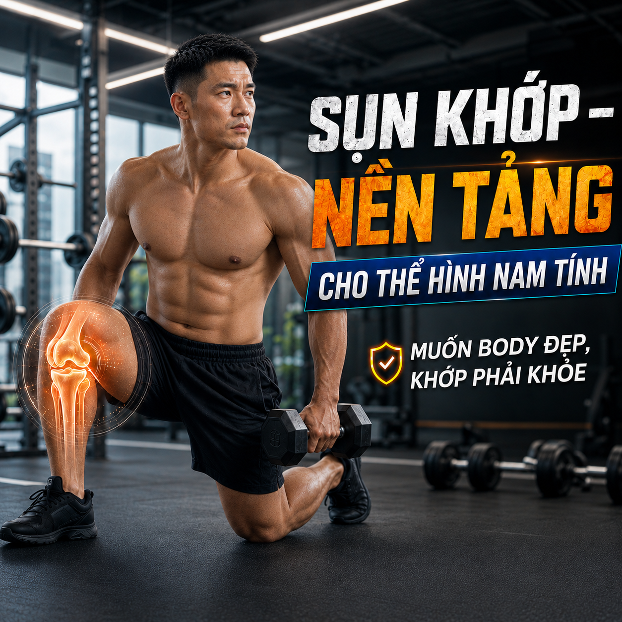 5 điểm hình thể hút mắt phái đẹp và mối liên hệ với sụn khớp