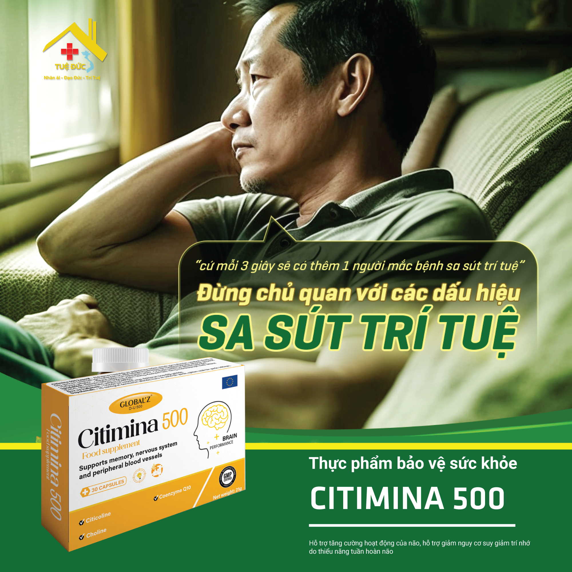 CITIMINA 500 BẢO VỆ NÃO BỘ