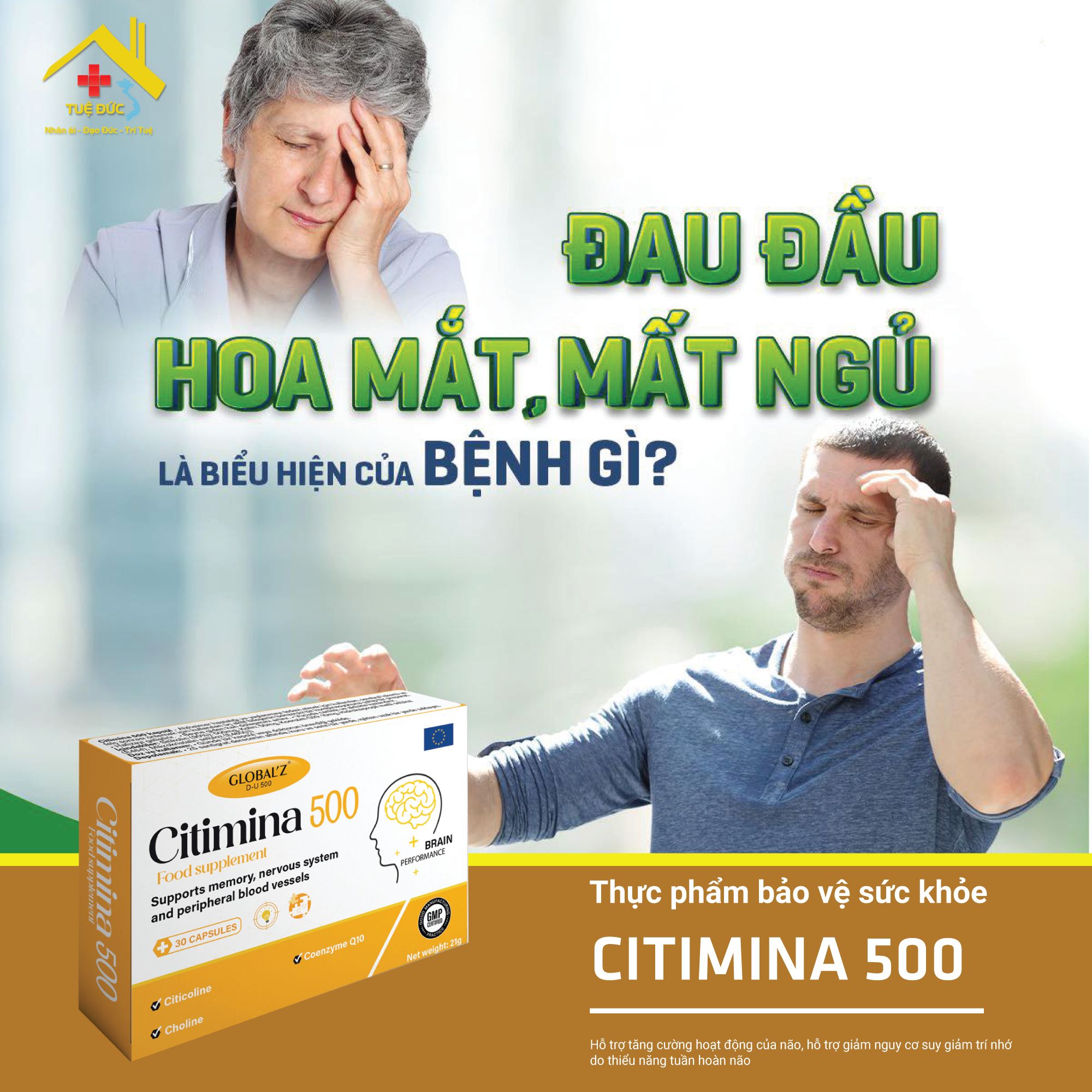 CITIMINA 500 BẢO VỆ NÃO BỘ