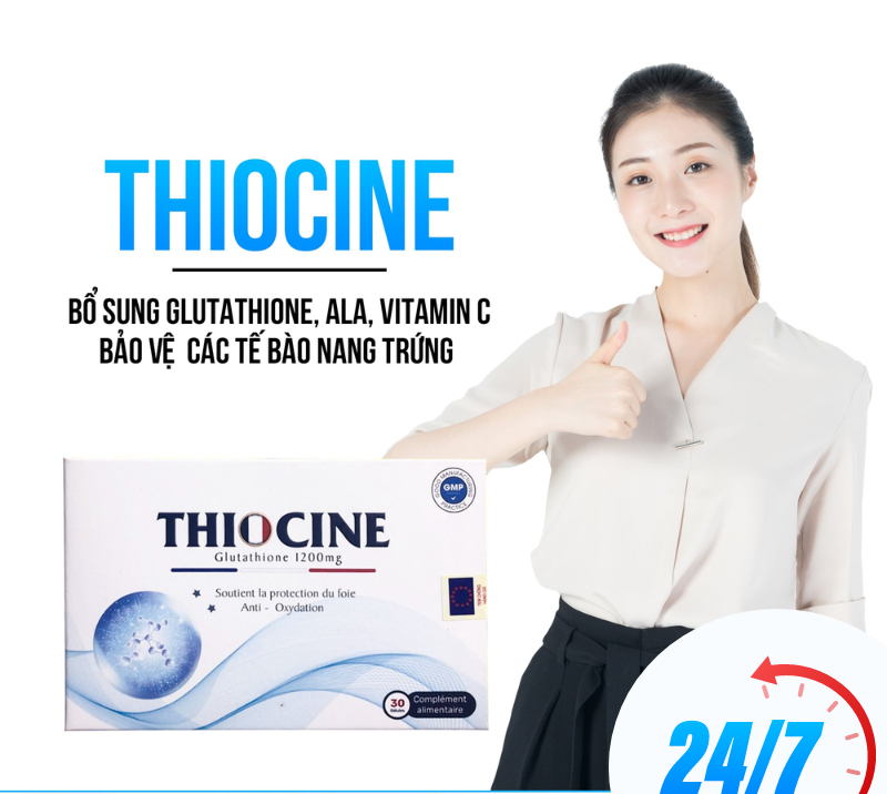 THIOCINE - HỖ TRỢ CHỐNG OXI HÓA